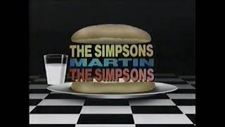 The Simpsons Fox Promo (1993): “Duffless“ (S04E16) and "Lisa the Beauty Queen" (S04E04) (30 second)