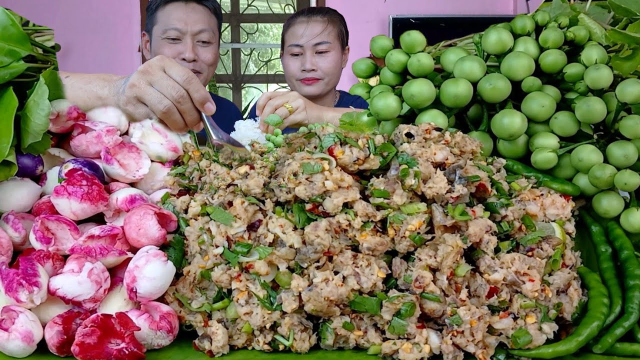 ก้อยปลานิลปิ้งหอมๆเอามาก้อยแกล้มผักบ้านๆแซ่บเข้ากันคักจ้า|24 กุมภาพันธ์ 2026