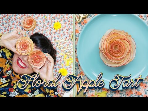 Raiza Makes Gorgeous Flower-Shaped Apple Tarts | Food Network