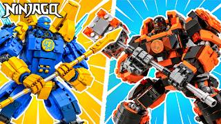 LEGO NINJAGO: Jay Mech vs Cole Mech | RIAM Bricks