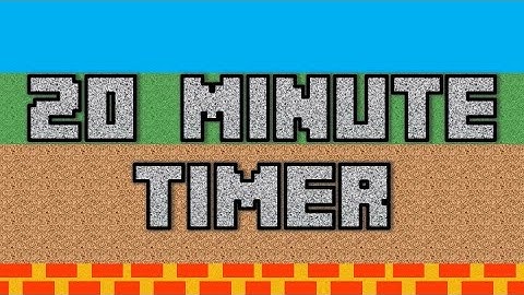20-Minute Timer (Minecraft Inspired)