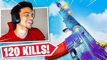 120 KILLS! NO RECOIL M4A1 CLASS SETUP in MODERN WARFARE.. (BEST M4A1 CLASS SETUP) COD MW