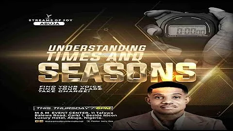 UNDERSTANDING TIMES AND SEASONS [PART 11] || MIDWEEK SERVICE || 25TH SEPTEMBER 2025