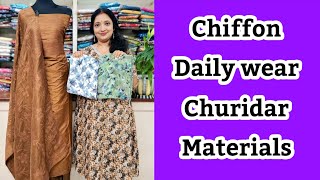Chiffon | Daily wear | Salwar materials | @noblelady  screenshot 5