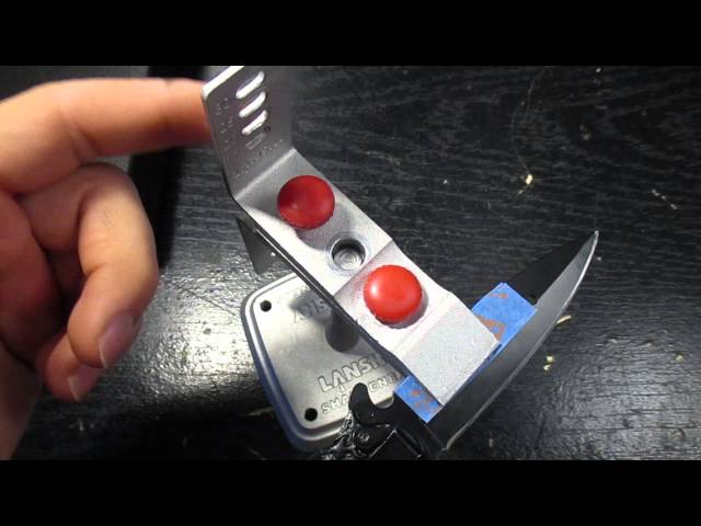 Lansky Deluxe 5-Stone Sharpening System : Hunting Knife Sharpeners : Sports  & Outdoors 