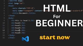 Famous HTML TUTORIAL FOR BEGINNERS|| HEADINGS||EP04 Wealth
