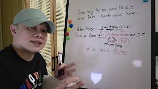 Converting Active and Passive Voice: Past Continuous Tense