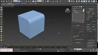 Fillet and chamfer in 3ds max