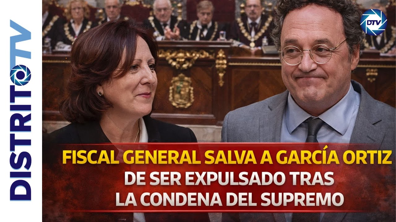 🔴LA FISCAL GENERAL LIBRA A GARCÍA ORTIZ DE SER EXPULSADO DE LA CARRERA  TRAS LA CONDENA DEL SUPREMO🔴