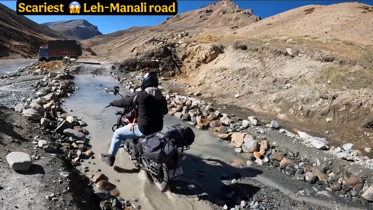 "Driving Through the Scariest 😨 Roads on 