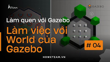 [Làm quen với Gazebo - Python] -  Làm việc với World của Gazebo  - HowKteam.com #howkteam