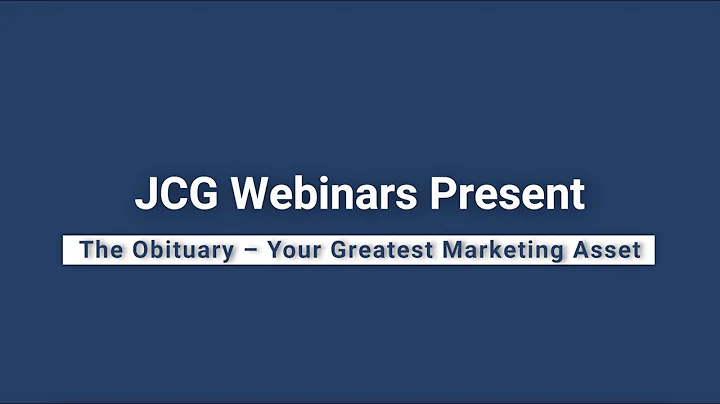 The Obituary  Your Greatest Marketing Asset