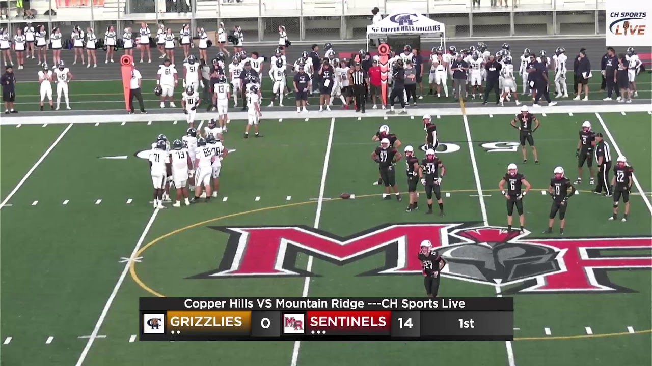 Copper Hills vs Mountain Ridge Varsity Football