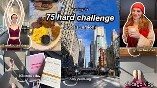 75 hard challenge vlog in chicago | healthy habits *motivation*, 10k steps a day, cleaning, & ballet by lucia cordaro 1,922 views 3 months ago 23 minutes