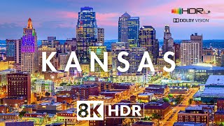 Kansas City USA in 8K ULTRA R 60 FPS by Drone
