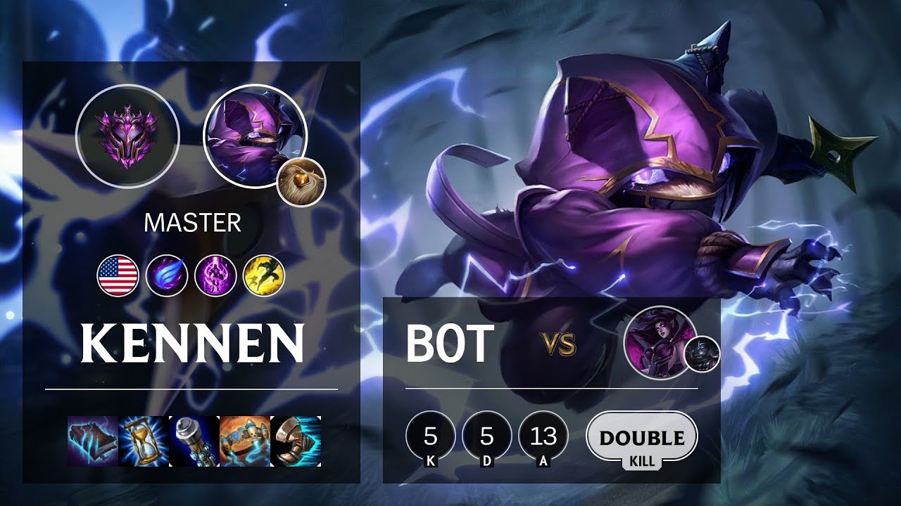 Kennen Bot vs Morgana - NA Master Patch 10.8