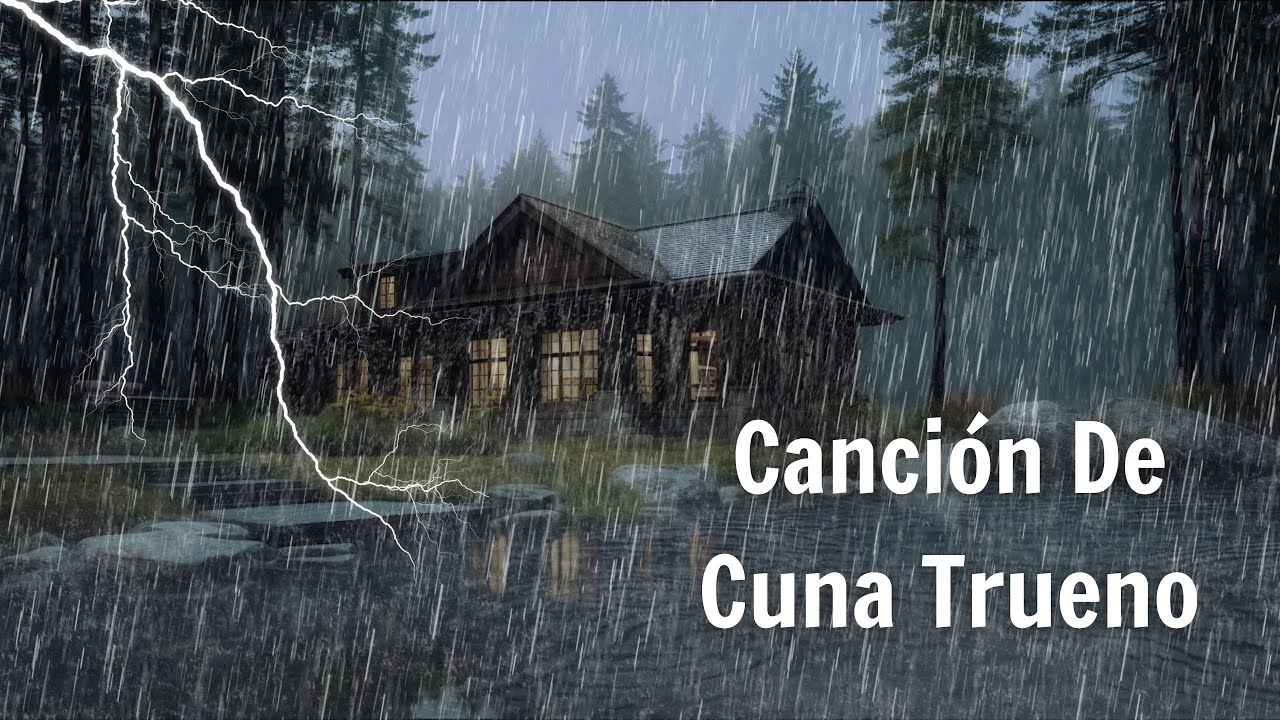 Sonido lluvia - El sonido de la lluvia con truenos rugiendo en el techo ...