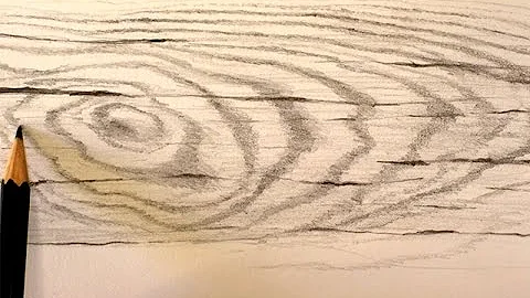 Comment dessiner la texture du bois ?