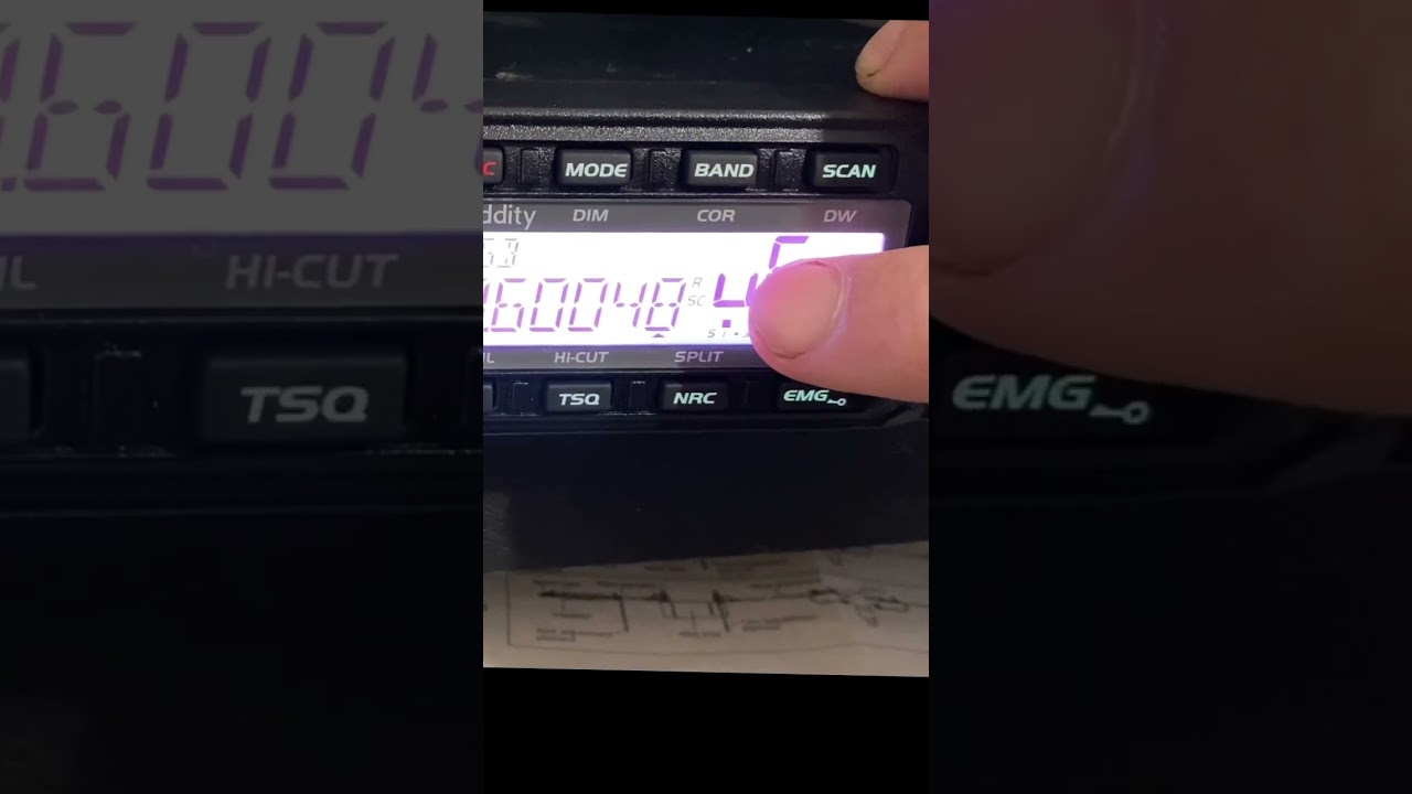 QT80 Channel Mode to VFO mode 