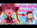 Marine heard foreigners lack post-nut clarity, so she tells Japanese people to hang in there.
