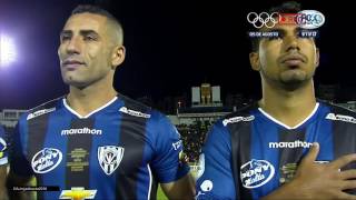 IND DEL VALLE vs BOCA J semifinal ida 7/07/2016