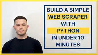 Details Build a Simple Web Scraper With Python & BeautifulSoup in Under 10 Minutes Guide