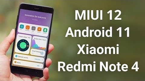 Redmi Note 4 MIUI 12 Update | Redmi Note 4 Android 11 Install | TWRP | Redmi Note 4 New Update