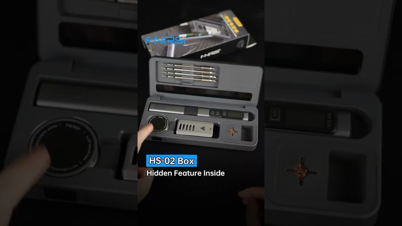 FNIRSI® HS-02 Soldador Inteligente