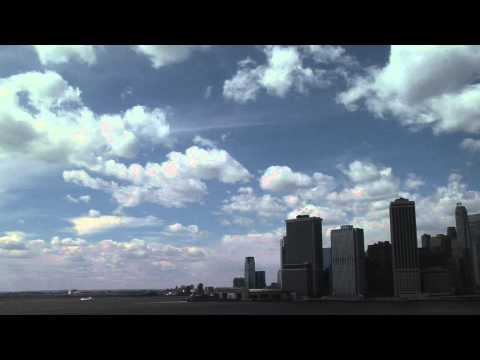 Clouds over NYC: Time lapse