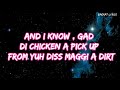 Popcorn X Shane o_mad_head(lyric_video)badrat lyrics