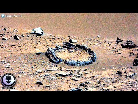 WHO BUILT This Mystery Circle On Mars? 6/16/17