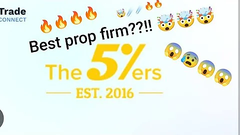 "The5ers Review" : One of best prop firms in Trading Industry🔥✅@The5ersFundingAndBeyond #best#prop