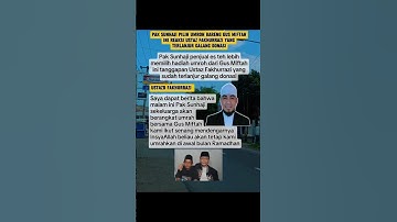 Pak sunhaji penjual es teh lebih memilih hadiah umroh dari Gus Miftah #viral