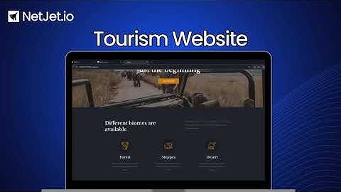 Create a Tourism Website