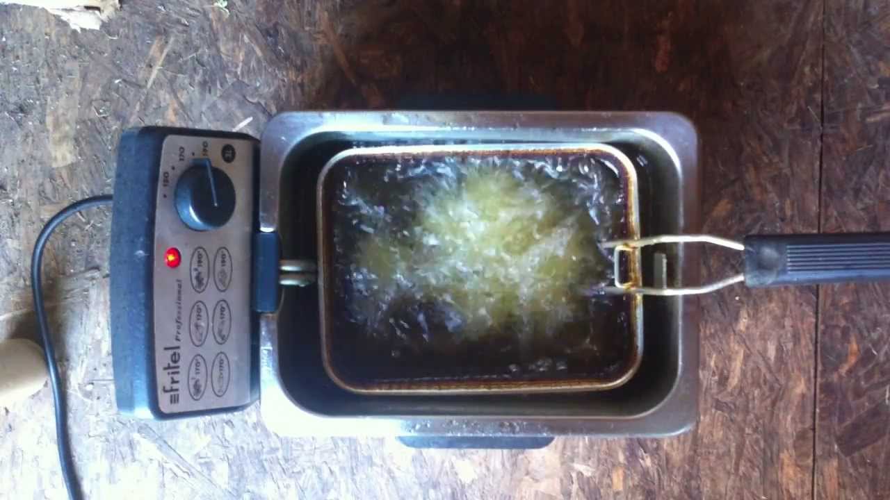 Bitterballen frituren in 20 seconden