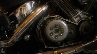 VTX1800R clutch replace