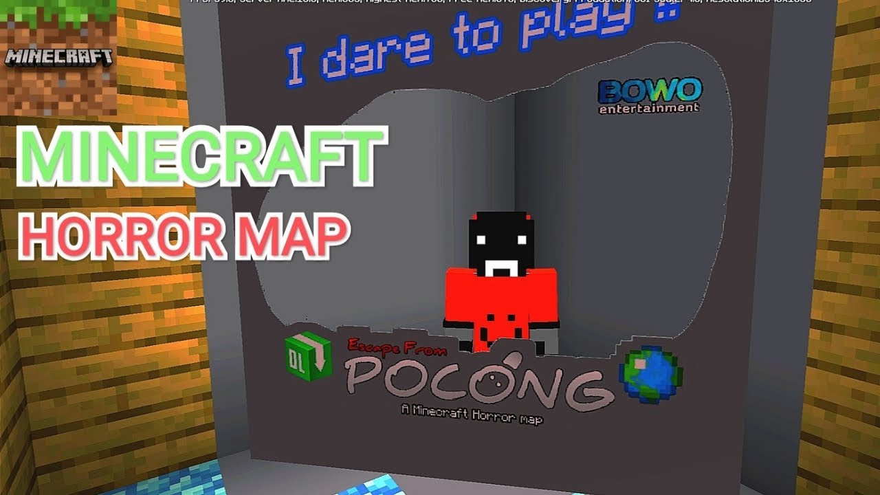 This horror map is really scary | Minecraft:PE gameplay No commentary ...
