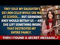 They Thought No One Would Find Out About The $87,000 Cello | Grandma Had Other Plans