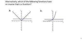 Definition of One-to-One and the Horizontal Line Test One To One Functions Definition And The Horizontal Line Test Examples