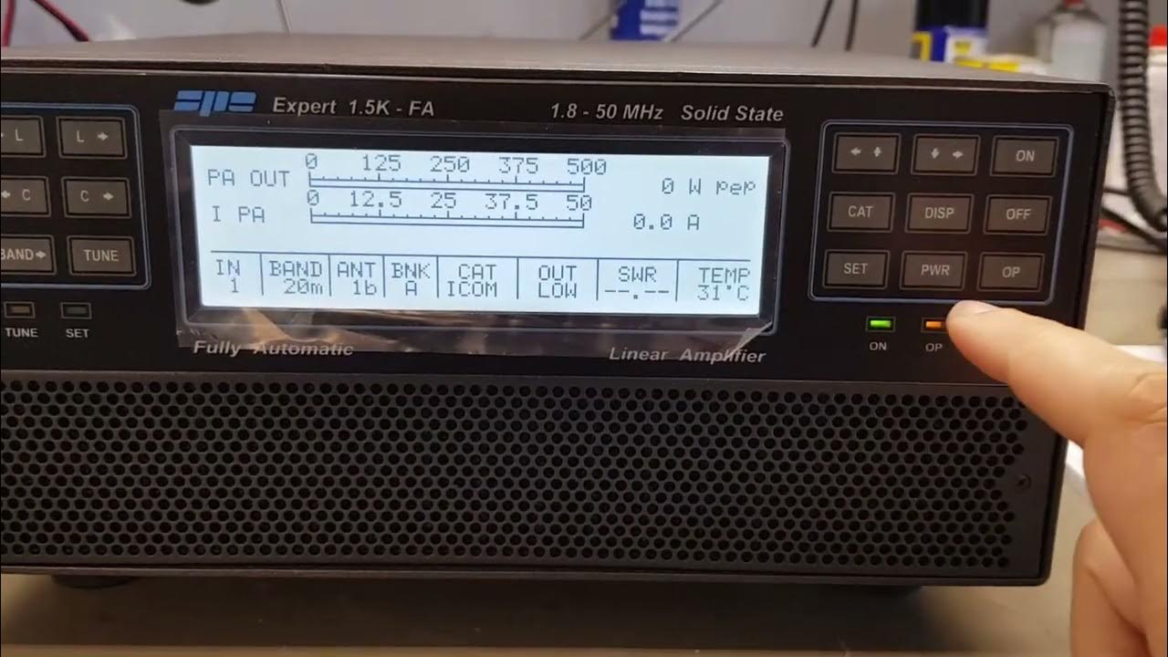 TESTING SPE EXPERT POWER AMPLIFIER HF 1500 WATTS YouTube