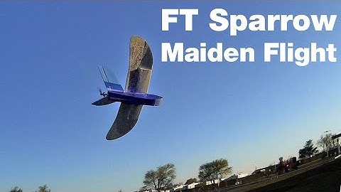 FT Sparrow - maiden flight