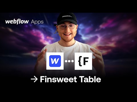 [DEMO] Créer un tableau HTML sur Webflow avec Finsweet Table