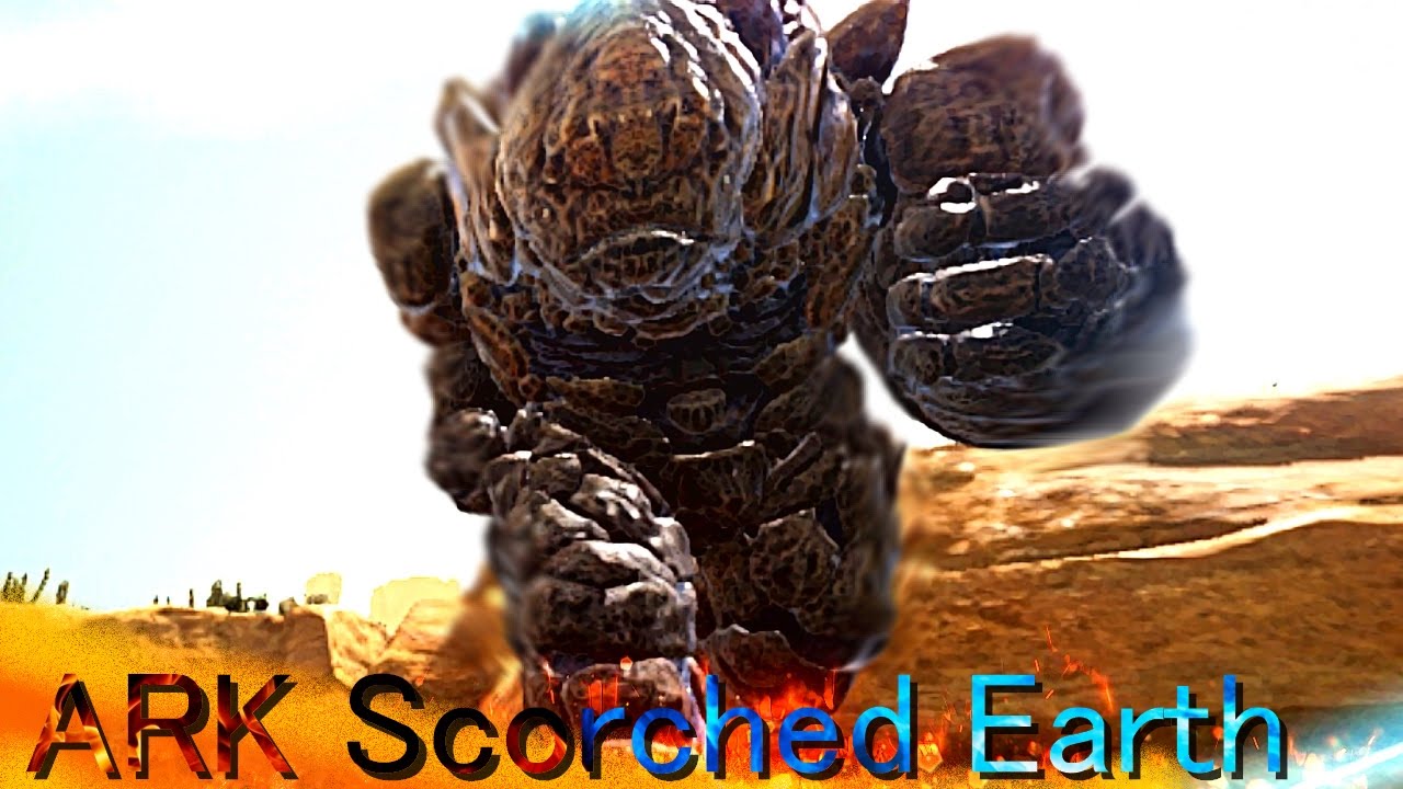 岩の怪物に 恐竜に ドラゴン Part1 Ark Scorched Earth Youtube 岩の怪物に 恐竜に ドラゴン Part1 Ark Scorched Earth Youtube