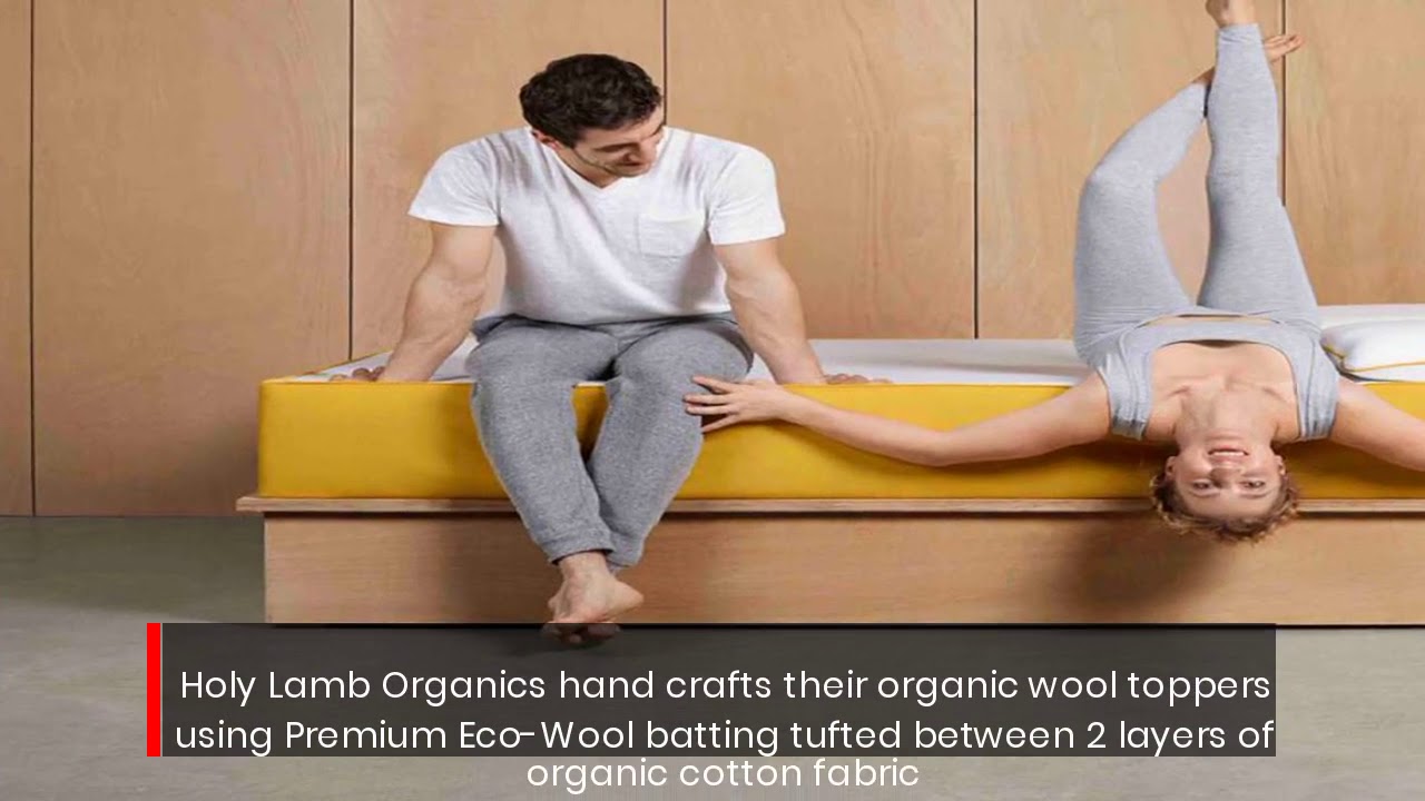 Holy Lamb Organics Quilted Ultimate Wool Mattress Topper