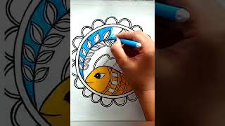 Madhubani 🎨Painting || Madhubani Artwork ||