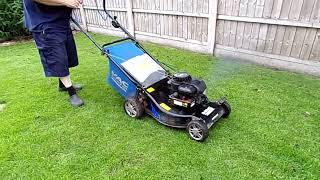 self propelled mac allister mower