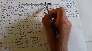 DBMS Language || DML Commands || SELECT || INSERT || DELETE || UPDATE || Data Manipulation Language