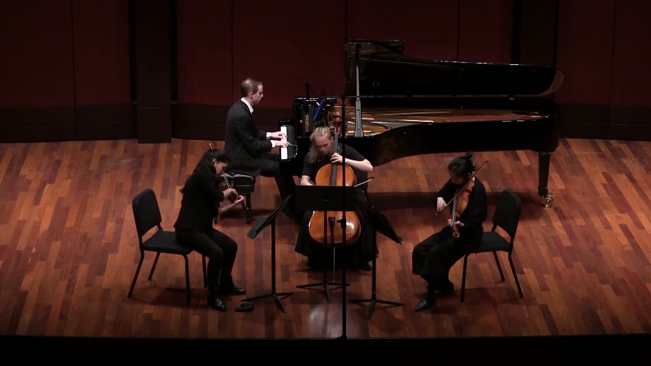 Brahms Piano Quartet in A Major, Op 26, Mvt II - Arnesen, Galano