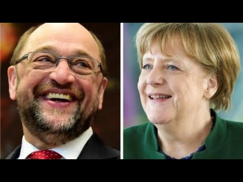 مناظرة تلفزيونية بين أنغيلا ميركل وخصمها الاشتراكي الديمقراطي مارتن شولتز