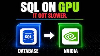 What If You Run a Database Query on a GPU?